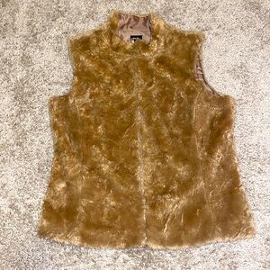 Mossimo Brown XL Sleeveless Zipper Vest